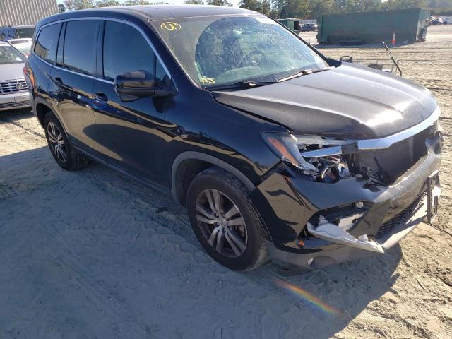 HONDA PILOT EXLN 2017 with VIN 5FNYF6H76HB023575 - Photo from auction