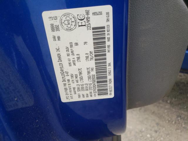 Photo 10 from auction – 2007 DODGE RAM 2500 with VIN 3D7KS29D47G829332