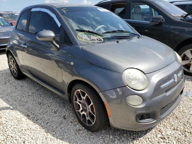 FIAT 500 SPORT 2012 with VIN 3C3CFFBR7CT126507 - Photo from auction