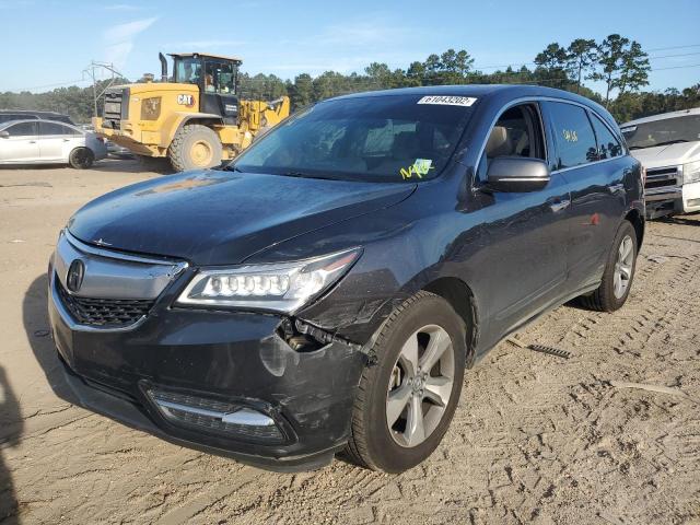 Photo 2 from auction – 2014 ACURA MDX with VIN 5FRYD3H24EB010083