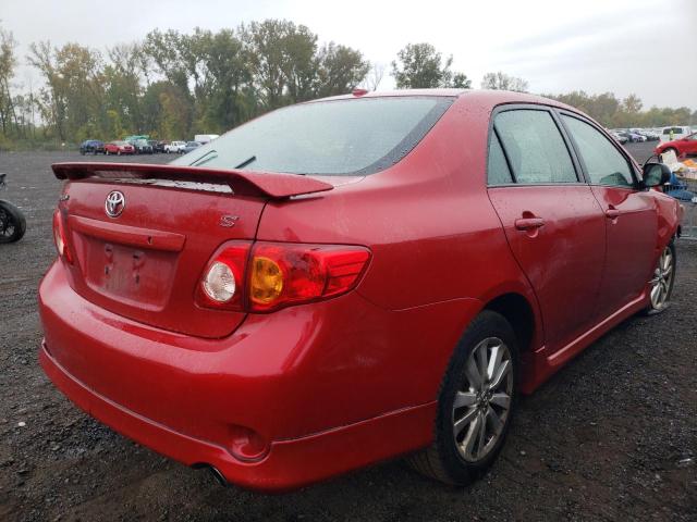 Photo 4 from auction – 2009 TOYOTA COROLLA BA with VIN 2T1BU40E59C054252