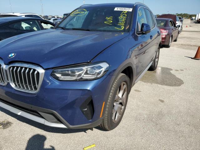 Photo 9 from auction – 2022 BMW X3 XDRIVE3 with VIN WBX57DP03NN142399