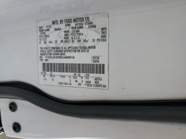 Photo 10 from auction – 2006 FORD EXPLORER X with VIN 1FMEU63E96UA66614