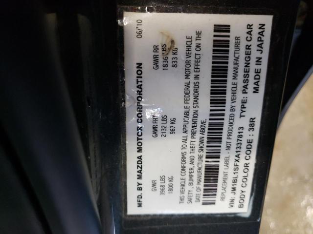 Photo 10 from auction – 2010 MAZDA 3 I with VIN JM1BL1SFXA1337813