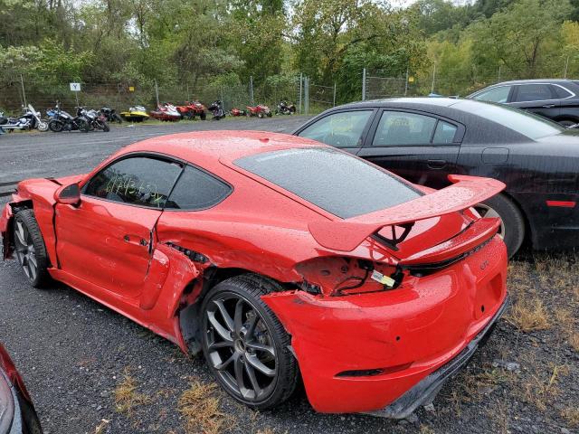 Photo 3 from auction – 2021 PORSCHE CAYMAN GT4 with VIN WP0AC2A82MS289243