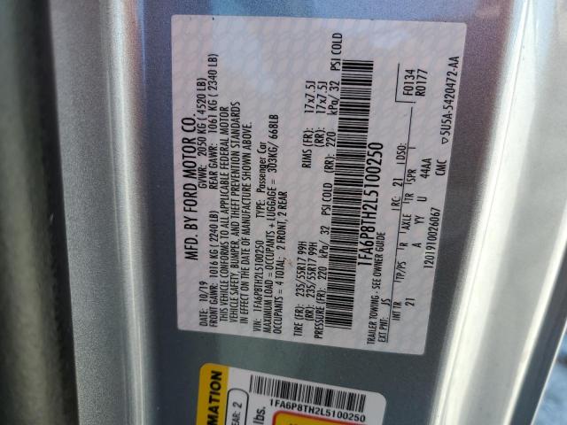 Photo 10 from auction – 2020 FORD MUSTANG with VIN 1FA6P8TH2L5100250