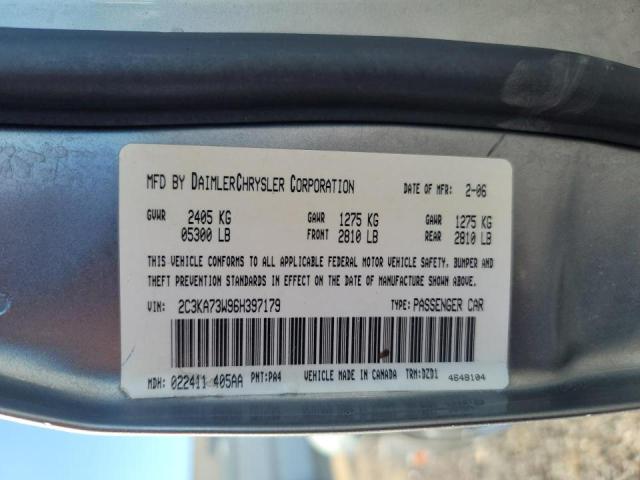 Photo 10 from auction – 2006 CHRYSLER 300C SRT-8 with VIN 2C3KA73W96H397179