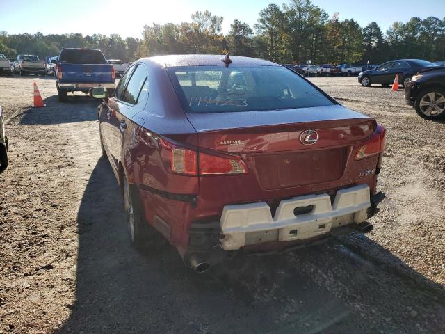 Photo 3 from auction – 2011 LEXUS IS 250 with VIN JTHBF5C2XB5129286