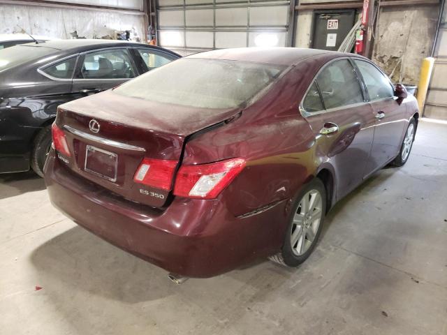 Photo 4 from auction – 2008 LEXUS ES 350 with VIN JTHBJ46G282200510