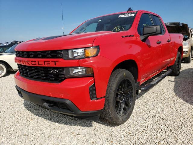 Photo 2 from auction – 2021 CHEVROLET SILVERADO with VIN 1GCRYBEK7MZ243733