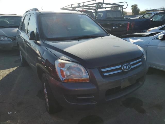 KIA SPORTAGE L 2007 with VIN KNDJF724077374010 - Photo from auction