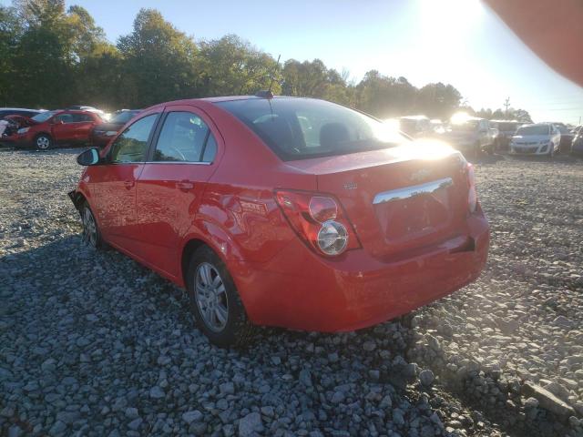 Photo 3 from auction – 2016 CHEVROLET SONIC LT with VIN 1G1JC5SH1G4137066
