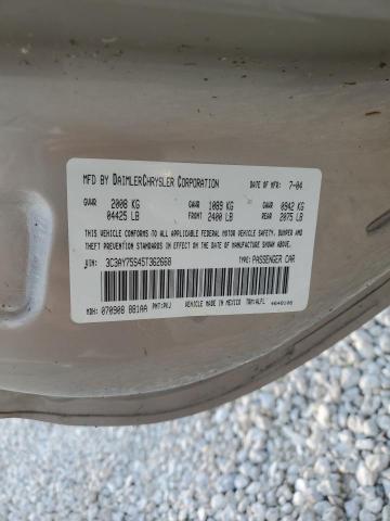 Photo 10 from auction – 2005 CHRYSLER PT CRUISER with VIN 3C3AY75S45T362668