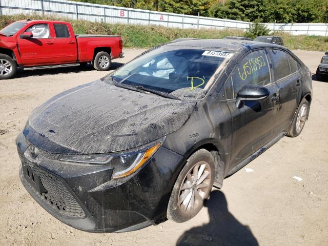Photo 2 from auction – 2020 TOYOTA COROLLA LE with VIN 5YFBPRBEXLP047399