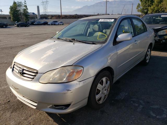 Photo 2 from auction – 2004 TOYOTA COROLLA CE with VIN JTDBR38E742017601