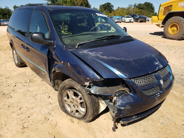 DODGE GRAND CARA 2001 with VIN 2B4GP44R61R301760 - Photo from auction