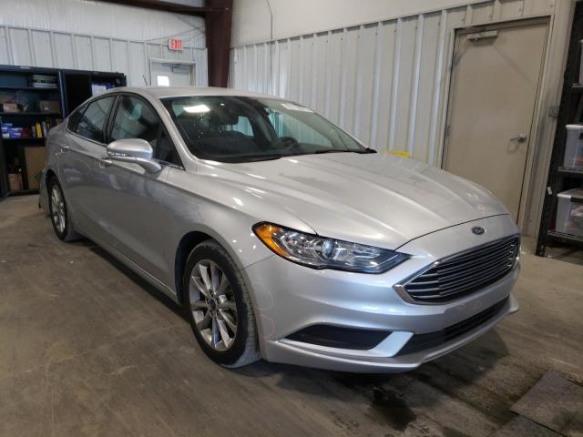 FORD FUSION SE 2017 with VIN 3FA6P0HD2HR351426 - Photo from auction