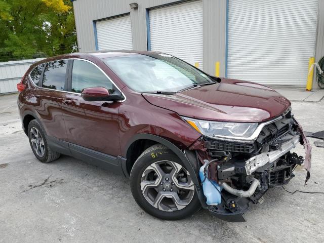 HONDA CR-V EX 2018 with VIN 7FARW2H59JE080469 - Photo from auction