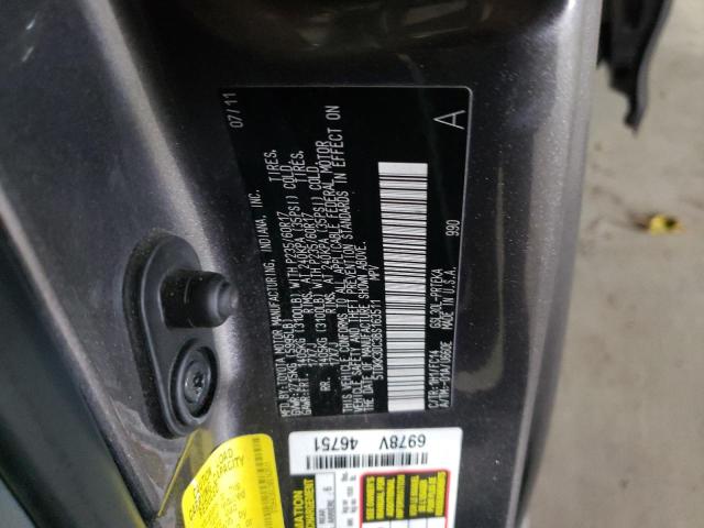 Photo 10 from auction – 2011 TOYOTA SIENNA LE with VIN 5TDKK3DC3BS163511