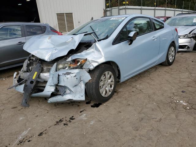 Photo 2 from auction – 2012 HONDA CIVIC LX with VIN 2HGFG3B50CH558285