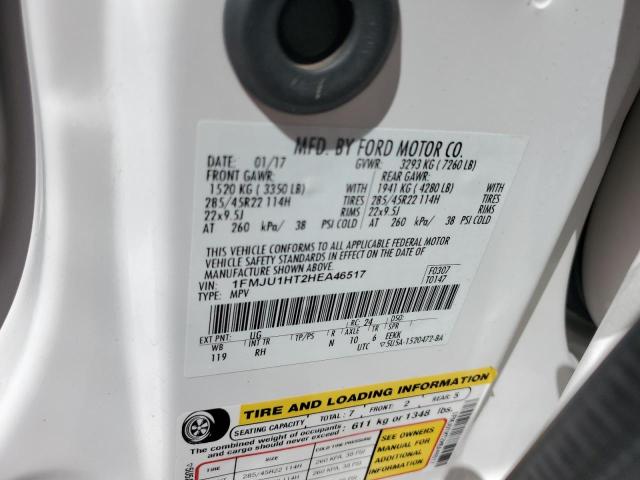 Photo 10 from auction – 2017 FORD EXPEDITION with VIN 1FMJU1HT2HEA46517