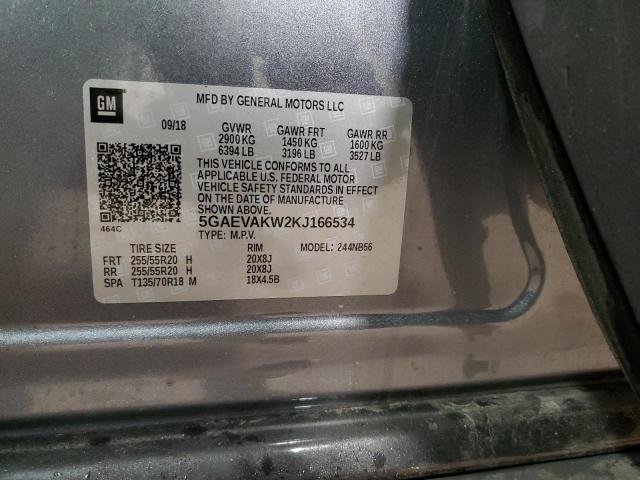 Photo 10 from auction – 2019 BUICK ENCLAVE ES with VIN 5GAEVAKW2KJ166534