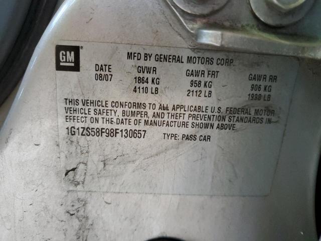 Photo 10 from auction – 2008 CHEVROLET MALIBU LS with VIN 1G1ZS58F98F130657