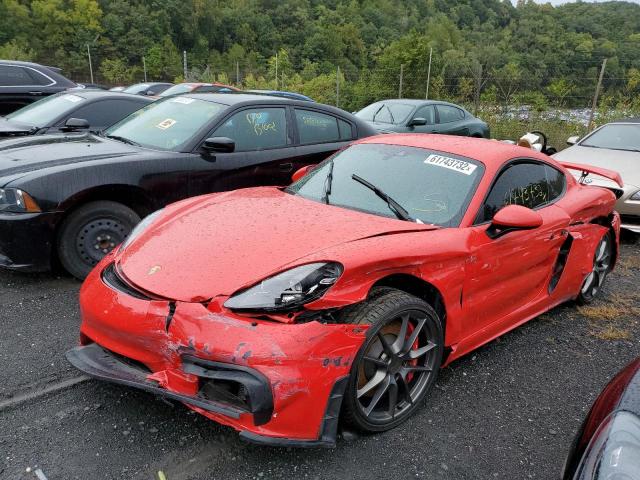 Photo 2 from auction – 2021 PORSCHE CAYMAN GT4 with VIN WP0AC2A82MS289243