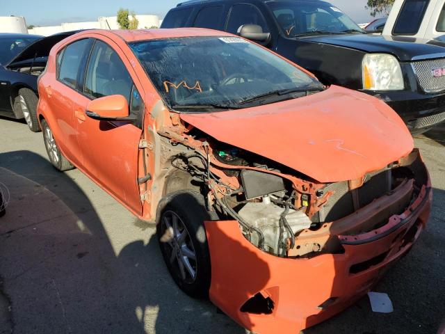 TOYOTA PRIUS C 2012 with VIN JTDKDTB35C1022113 - Photo from auction