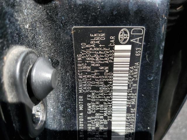 Photo 10 from auction – 2010 TOYOTA CORROLLA with VIN 2T1BU4EE5AC524860