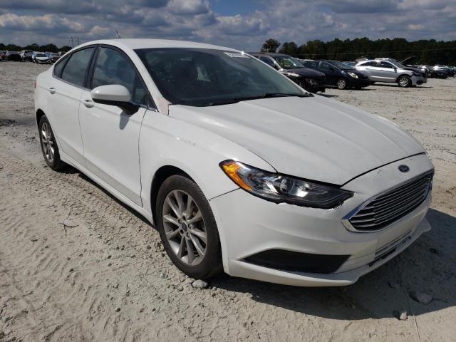 FORD FUSION SE 2017 with VIN 3FA6P0H73HR164187 - Photo from auction