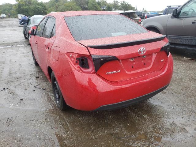 Photo 3 from auction – 2017 TOYOTA COROLLA L with VIN 5YFBURHE2HP585568