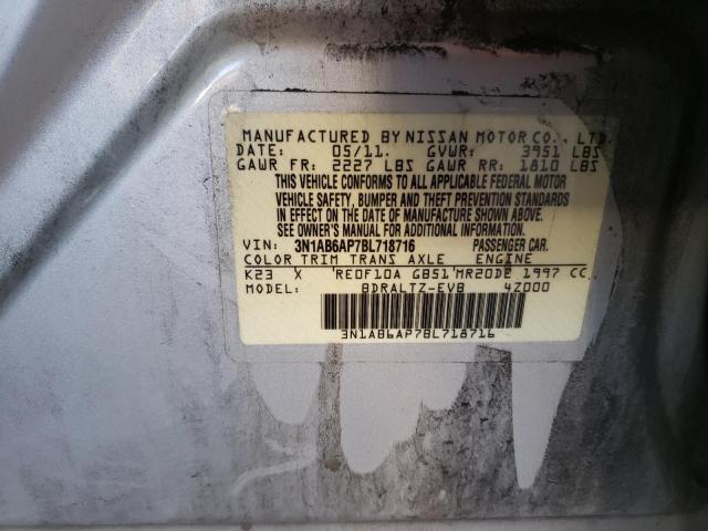 Photo 10 from auction – 2011 NISSAN SENTRA 2.0 with VIN 3N1AB6AP7BL718716