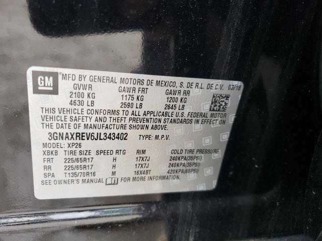 Photo 10 from auction – 2018 CHEVROLET EQUINOX LS with VIN 3GNAXREV6JL343402