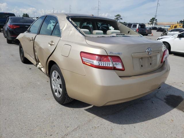 Photo 3 from auction – 2011 TOYOTA CAMRY BASE with VIN 4T1BF3EK3BU721309