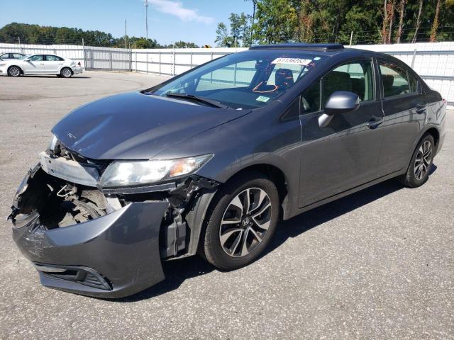 Photo 2 from auction – 2013 HONDA CIVIC EX with VIN 2HGFB2F82DH551045
