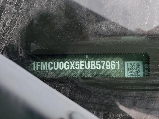 Photo 10 from auction – 2014 FORD ESCAPE SE with VIN 1FMCU0GX5EUB57961