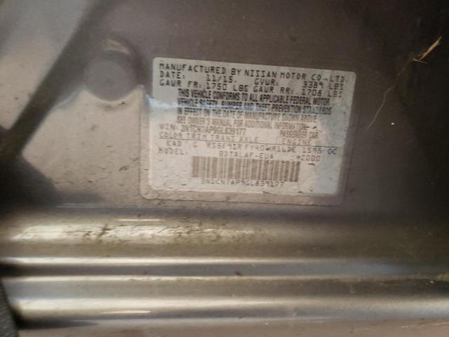Photo 10 from auction – 2016 NISSAN VERSA S with VIN 3N1CN7AP9GL839177