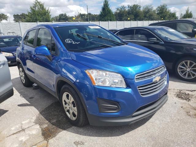CHEVROLET TRAX LS 2016 with VIN KL7CJKSB3GB707724 - Photo from auction