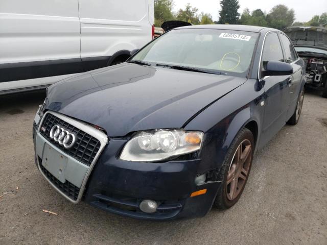 Photo 2 from auction – 2008 AUDI A4 with VIN WAUDF78E58A126348