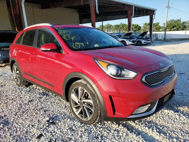 KIA NIRO TOURI 2018 with VIN KNDCE3LC9J5175356 - Photo from auction