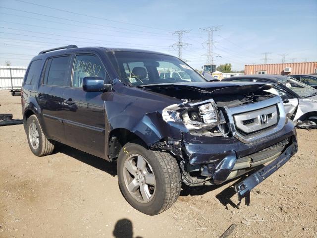 HONDA PILOT EXLN 2011 with VIN 5FNYF4H72BB103578 - Photo from auction