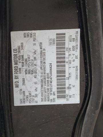 Photo 10 from auction – 2007 FORD EXPLORER E with VIN 1FMEU74E47UA94424
