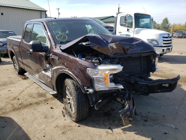 FORD F150 SUPER 2018 with VIN 1FTEX1EPXJKF78366 - Photo from auction