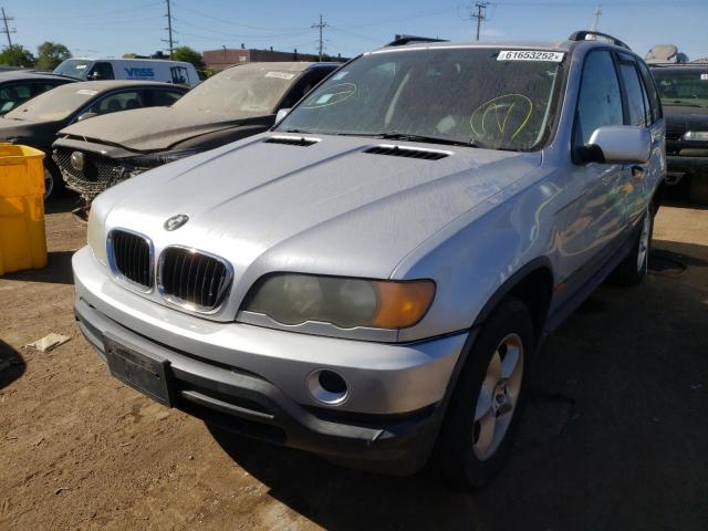BMW X5 3.0I 2002 with VIN 5UXFA53582LP29147 - Photo from auction