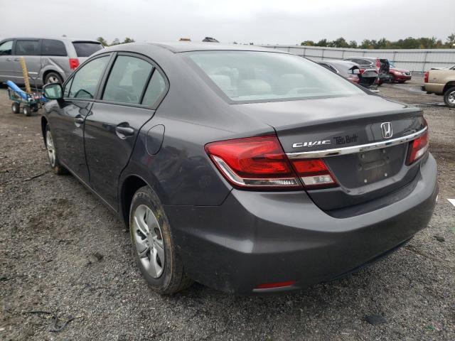 Photo 3 from auction – 2013 HONDA CIVIC LX with VIN 2HGFB2F51DH565458