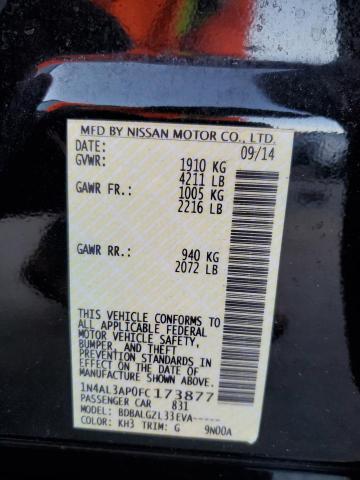 Photo 10 from auction – 2015 NISSAN ALTIMA 2.5 with VIN 1N4AL3AP0FC173877