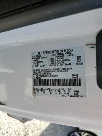 Photo 10 from auction – 2003 FORD F150 with VIN 1FTRX17W53NB09998
