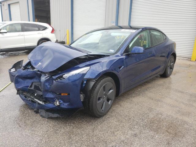 Photo 2 from auction – 2022 TESLA MODEL 3 with VIN 5YJ3E1EB9NF286633
