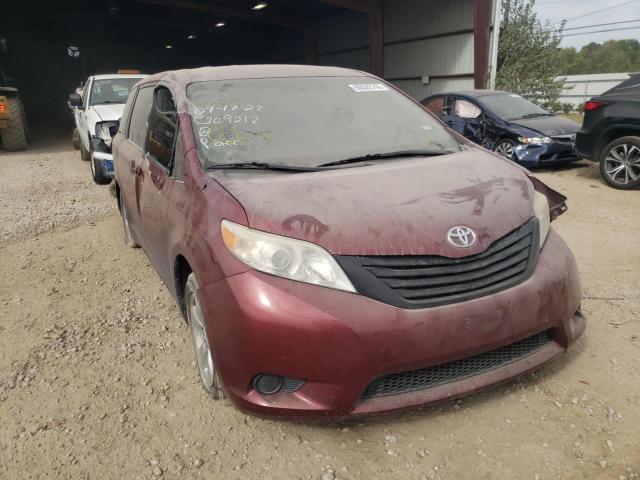TOYOTA SIENNA 2013 with VIN 5TDZK3DC1DS396658 - Photo from auction